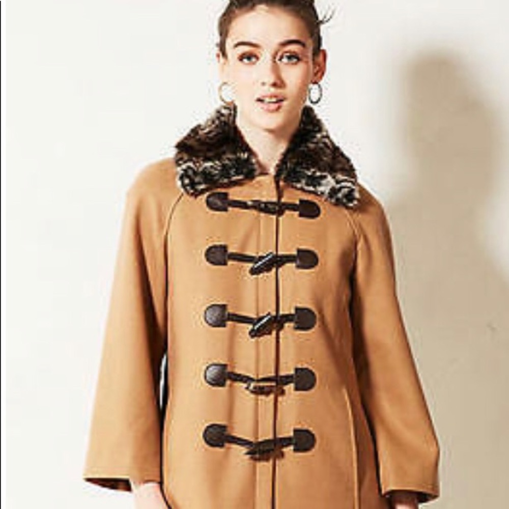 Anthropologie Toggle Peacoat